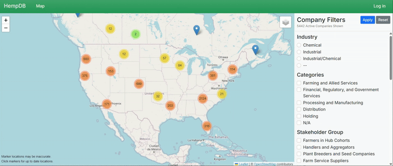 HempDB Screenshot