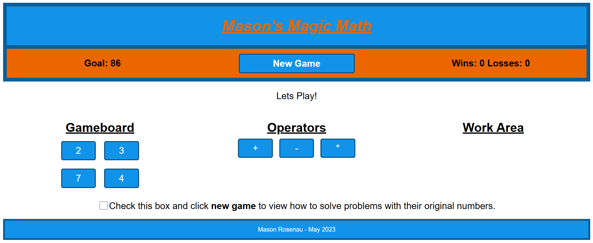 Magic Math Suite Screenshot